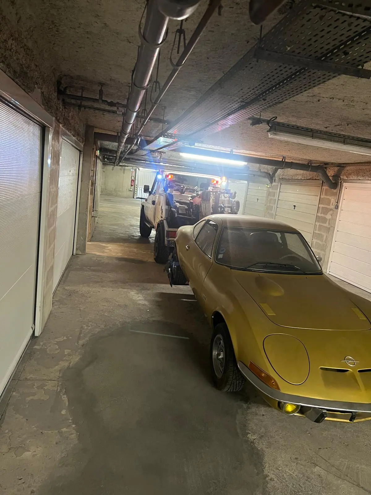 Dépannage en parking souterrain à Paris